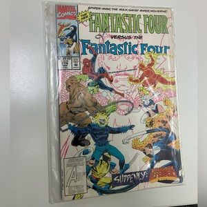 The new fantastic four verses the fantastic four. Suddenly: the secret defenders